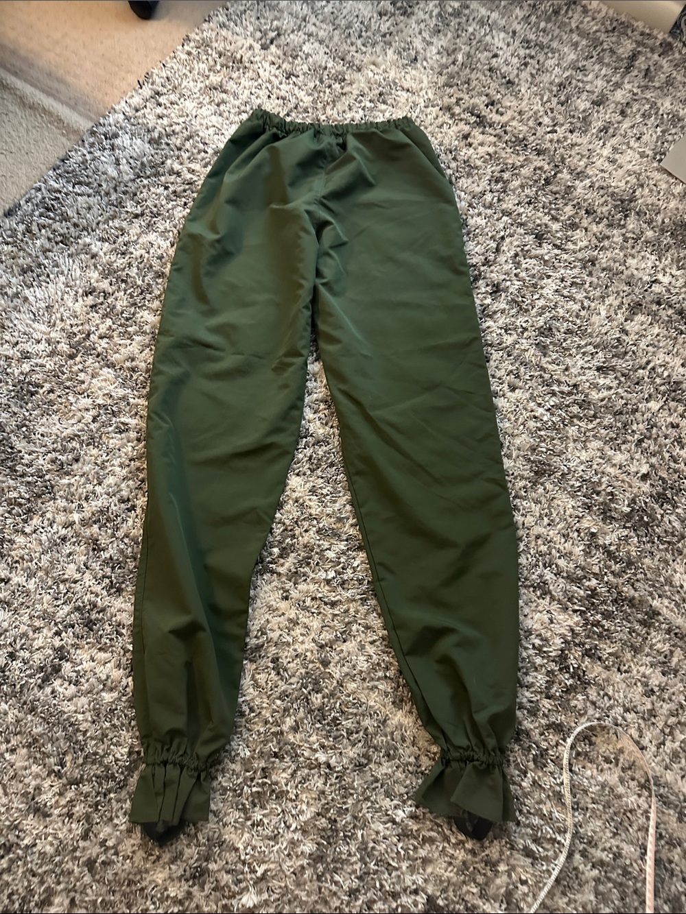 Original Bug Shirt Company Olive Green Elastic Ankle Jogger Pants - Picture 9 of 9